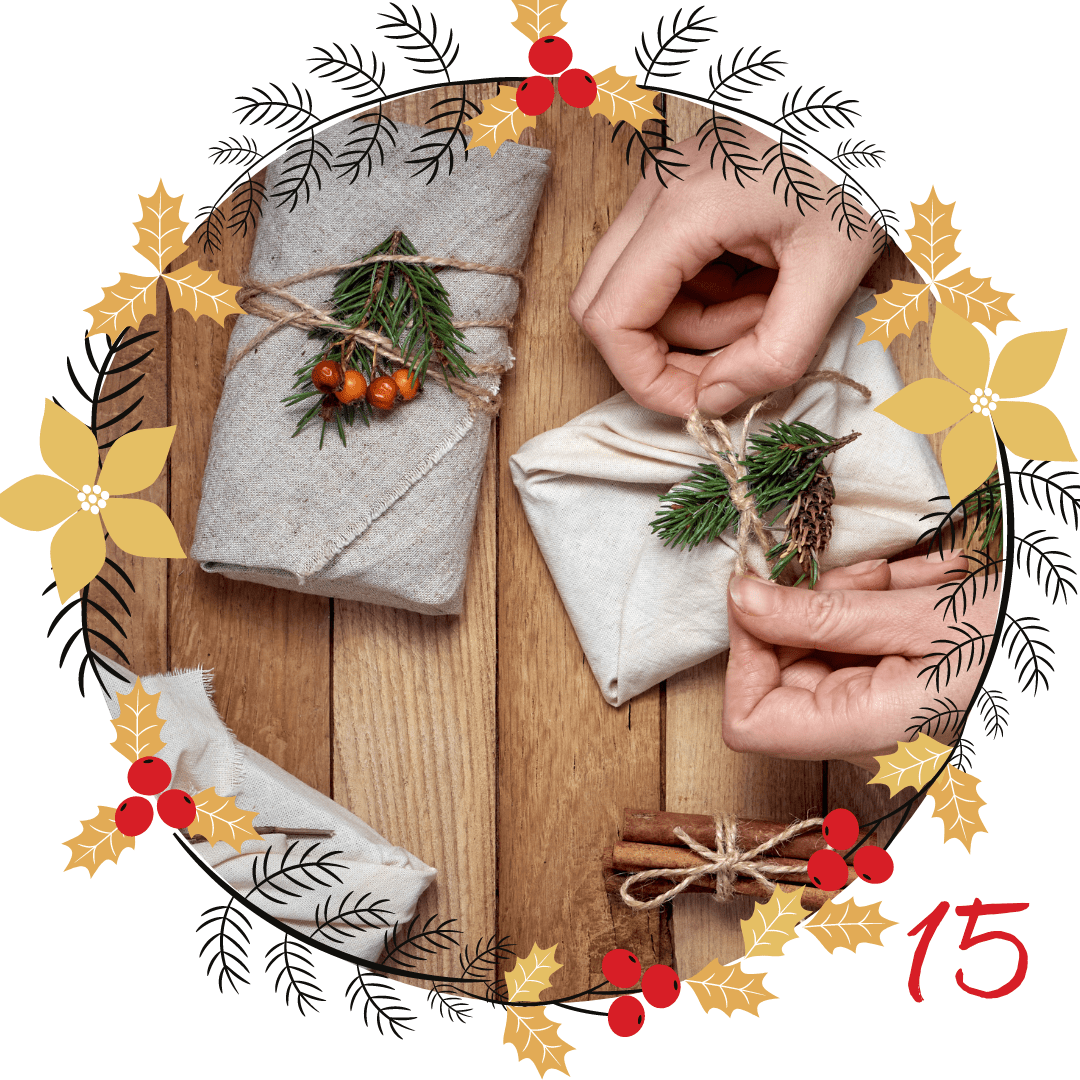 Emballer vos cadeaux de Noël en mode récup’
